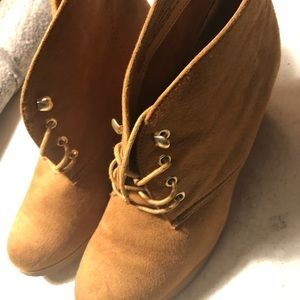 Wedge Booties
